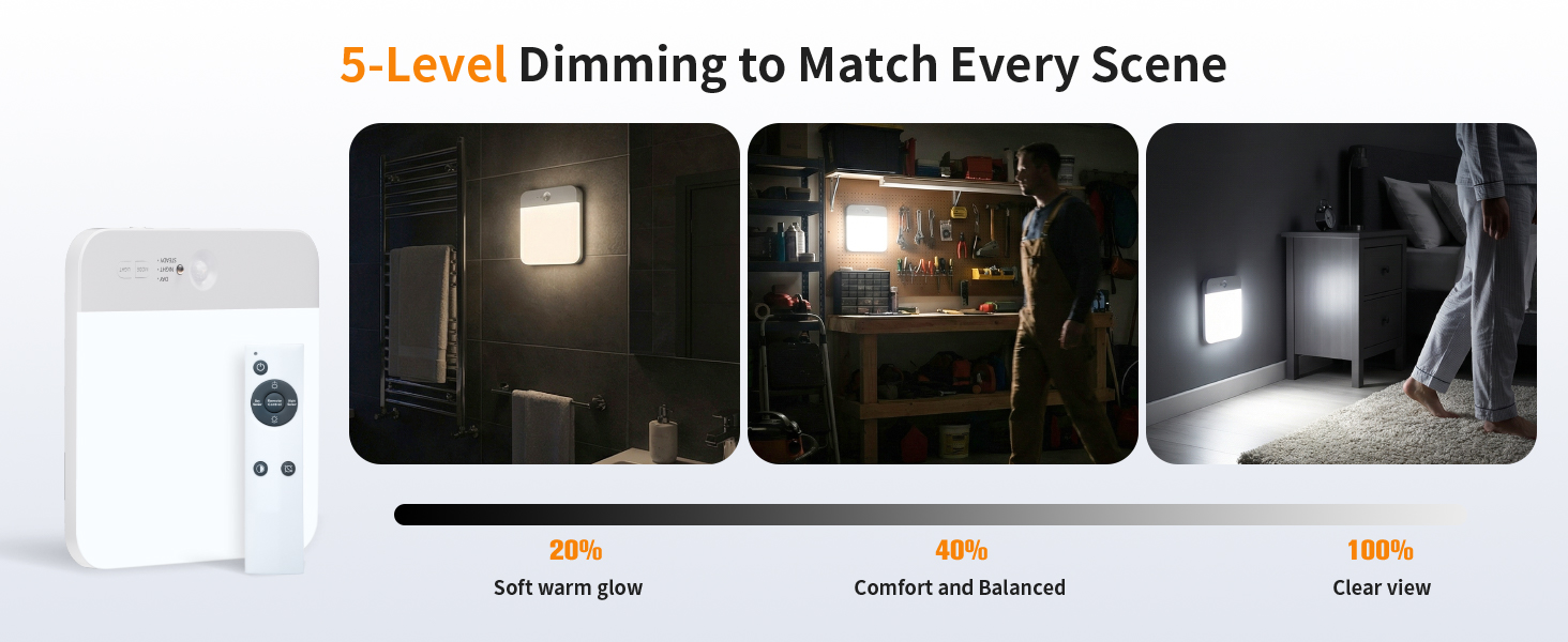 5-level Diming Ceiling light
