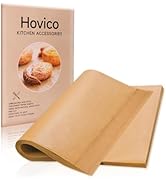 Hovico 130PCS Parchment Paper Baking Sheets, 9x13 Inch, Precut Non-Stick Parchment Sheets for Bak...