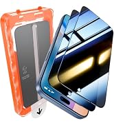 UniqueMe 2 Pack for iPhone 18 Pro Max Privacy Screen Protector - 6.9 inch | 20° Anti-Spy, Bubble-...