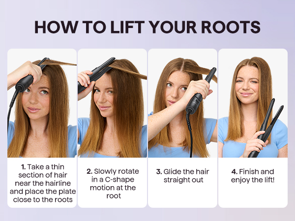 How to lift hair roots