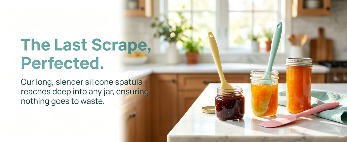 Silicone Jar Spatulas