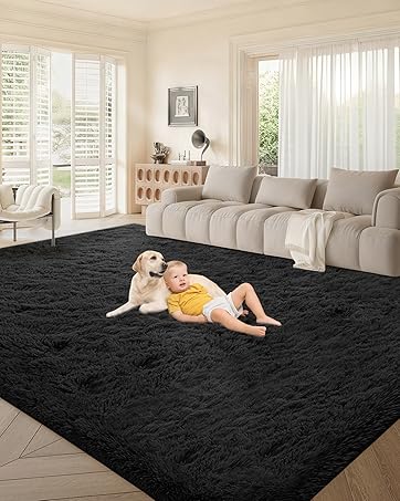 fluffy rug