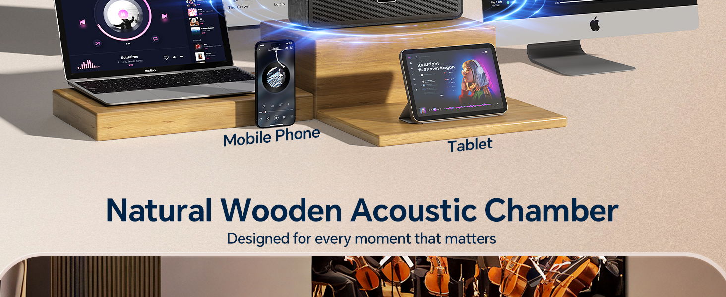 FULMINARE 50W Powerful Sound Bluetooth Speaker