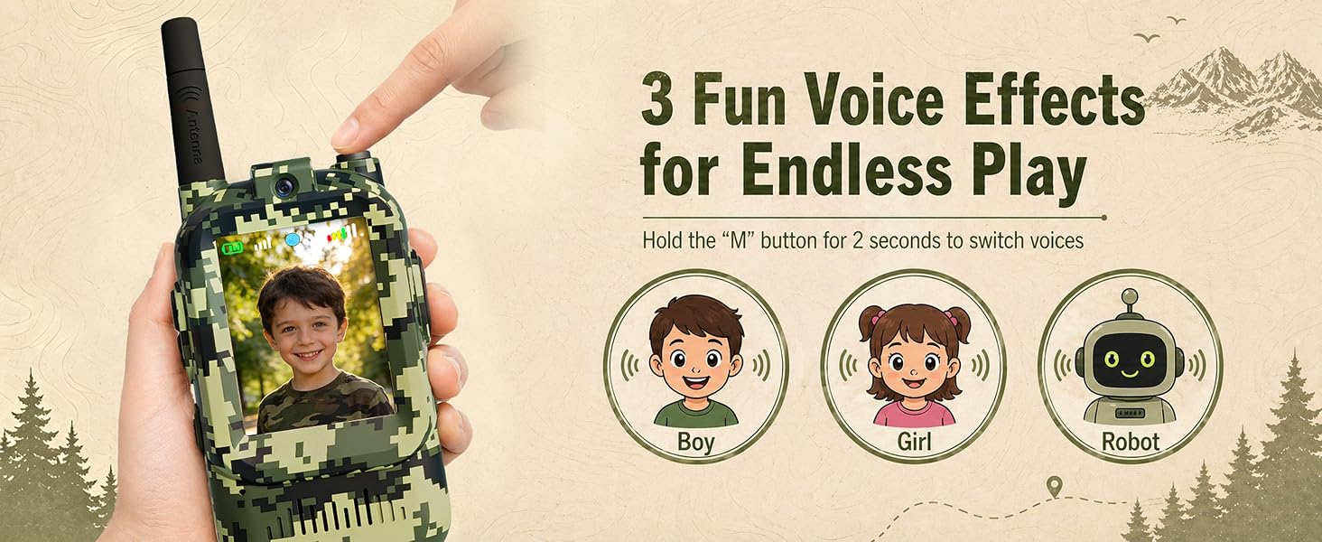 walkie talkies with video