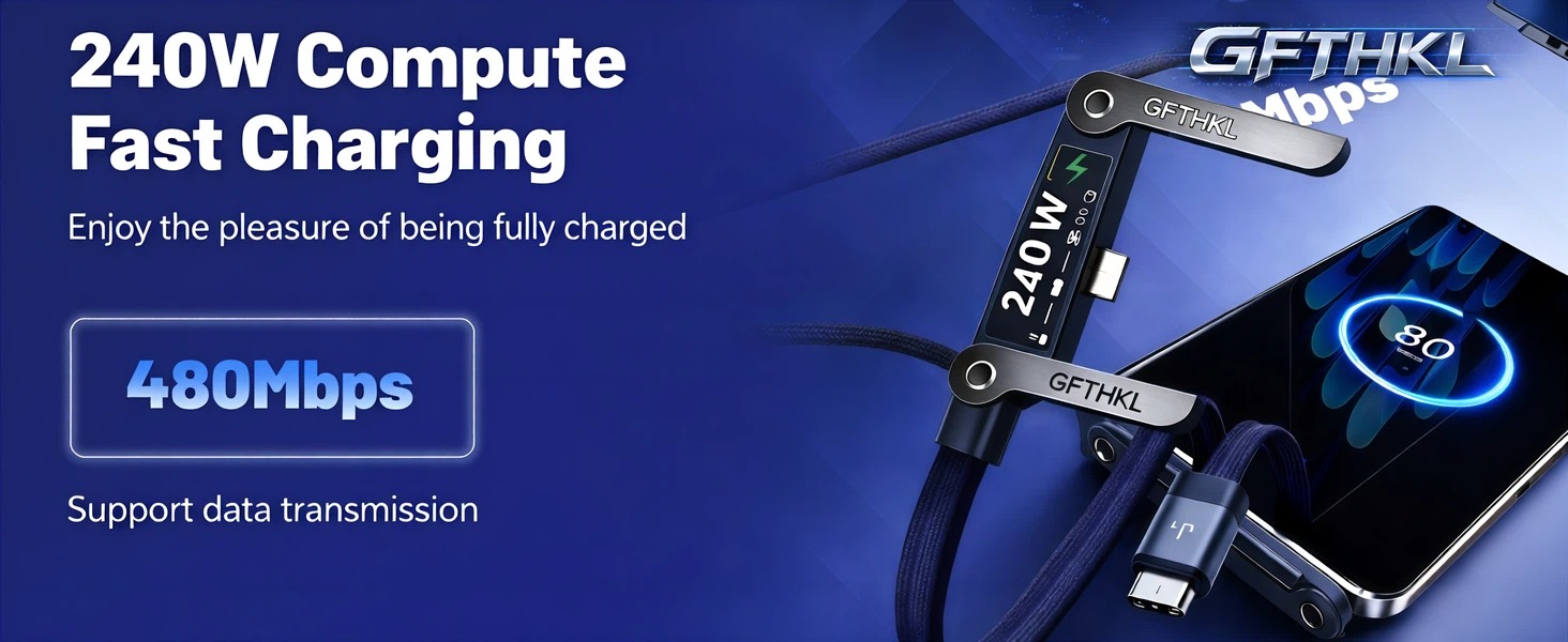 Invisible Holder Charger Cable