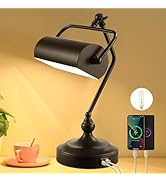 CONCA Classic Antique Touch Adjustable LED Desk Lamp, Bank Lamp, Piano Lamp, Eye Protection Table...