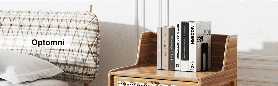 bookends on the desk