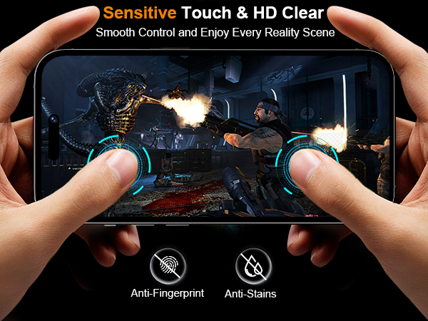Sensitive Touch &amp; HD Clear