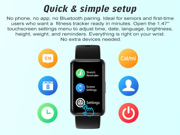 Fitness Tracker No Phone Needed
