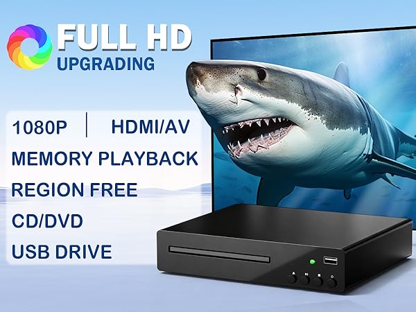 1080P HD DVD player