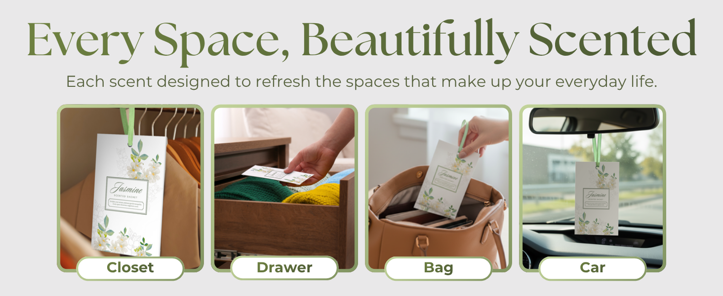 closet sachets long lasting scented drawer sachets dried jasmine sachets
