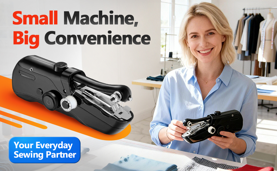 Handheld Sewing Machine, Mini Portable SewingMachine for Beginners