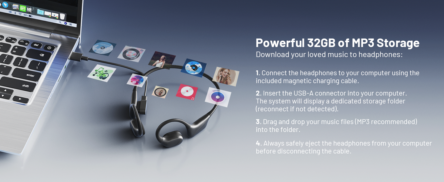 32GB of MP3 Storage