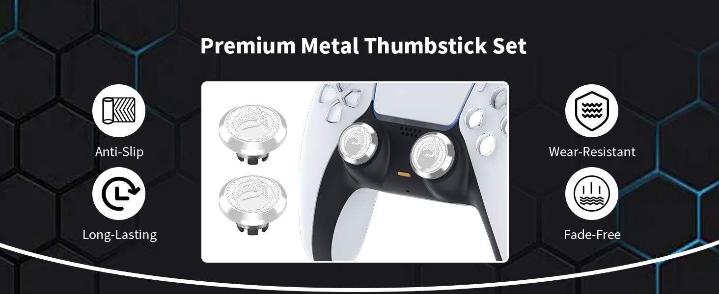 Metal Thumbsticks for PS5 Edge Controller