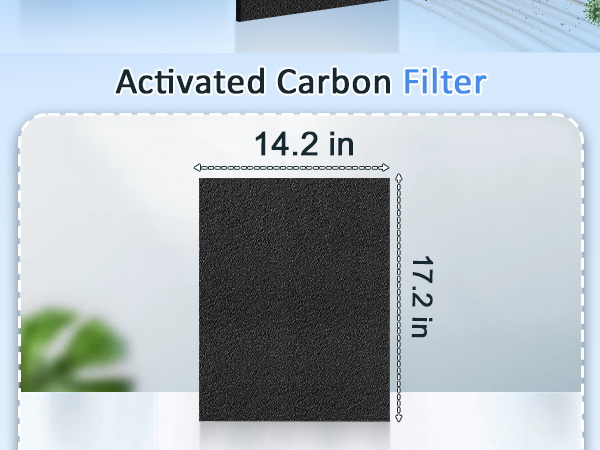  Cut to Fit Activated Carbon Filter