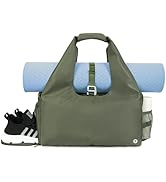 sportsnew Yoga Gym Bags for Women with Shoes Compartment and Wet Dry Storage Pockets with Adjusta...