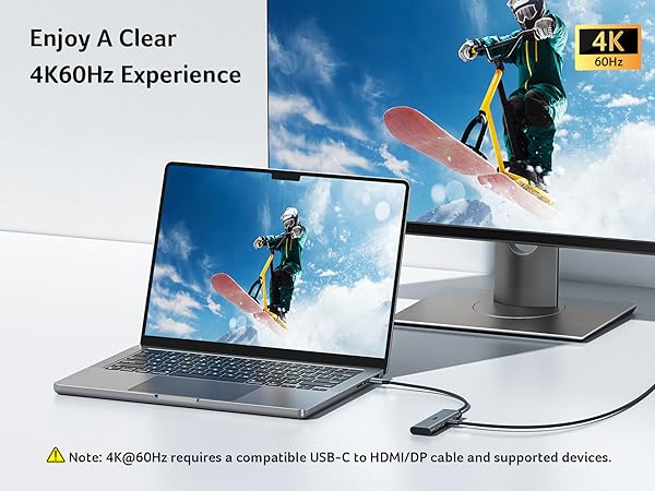 Enjoy A Clear 4K@60Hz Experience