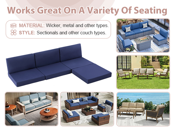 cushions for outdoor furniture