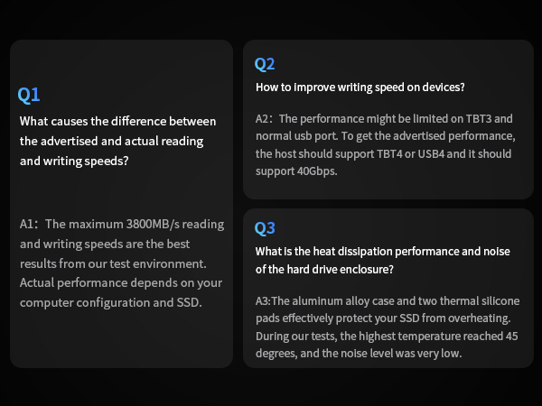 WAVLINK 40Gbps M.2 NVMe SSD Enclosure