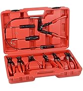 DAYUAN 9pcs Automotive Wire Long Reach Hose Clamp Pliers Set For Fuel Oil Water Hose