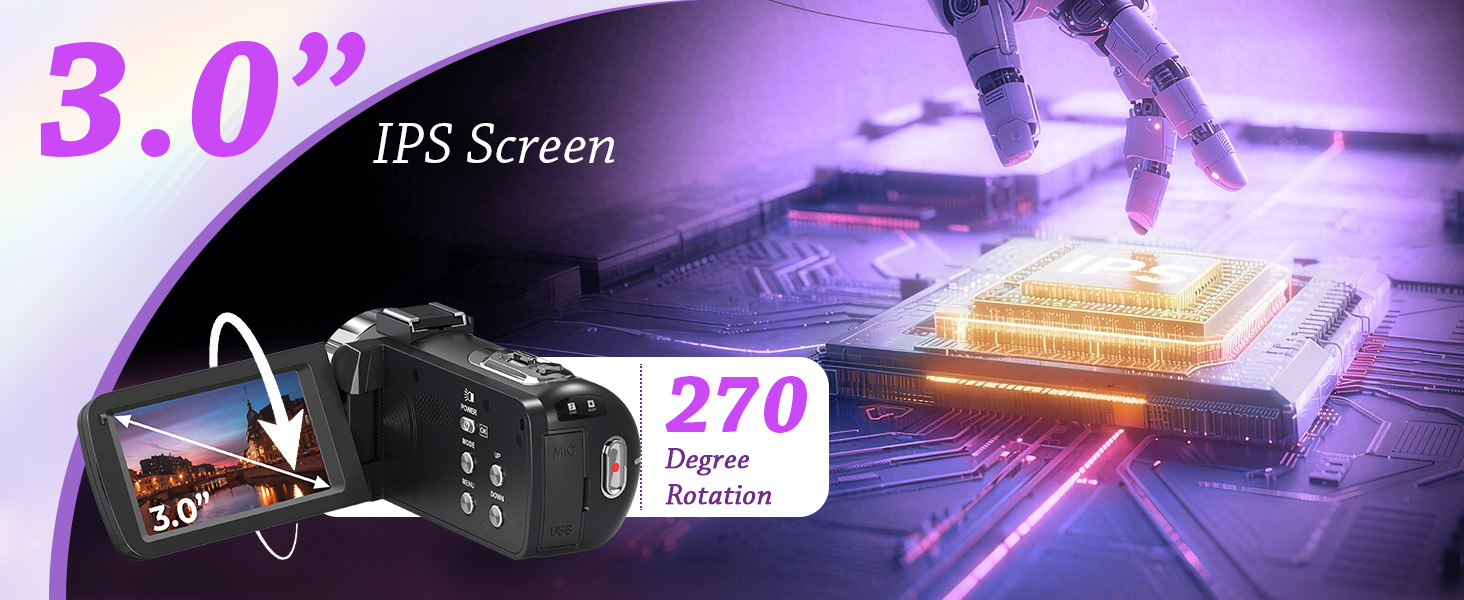 4K 80MP Video Camera