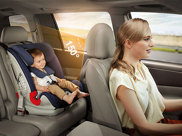 car mirror baby rear facing seat