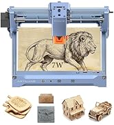 Artilume U1 Laser Engraver 7000mW, Desktop Laser Engraver and Cutter Machine, WiFi, 0.01mm Precis...