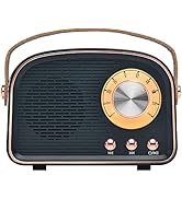 Aresrora Retro Bluetooth Speaker,Wireless Vintage Speaker,Outdoors Wireless Portable Bluetooth Sp...