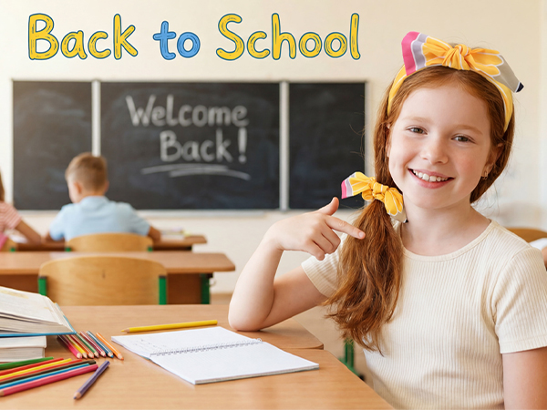 Back to School Hair Accessory Set