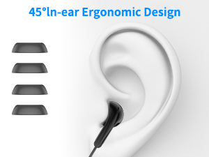 in-Ear usb Headphone Noise Isolating Headset for Laptop computer