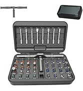 42 in 1 Magnetic Screwdriver Set, DIY Ratchet Screwdriver Set with Detachable Handle&amp;Multi-Bit Ma...