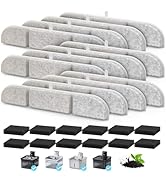 12 Packs Replacement Filters for 84oz/2.5L Fursink Wireless Pet Water Fountain, ITSCUTE Cat Water...