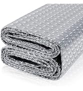 Reflective Bubble Insulation Sheet, Double Side Aluminum Foil Bubble Shield, Aluminum Foil Therma...