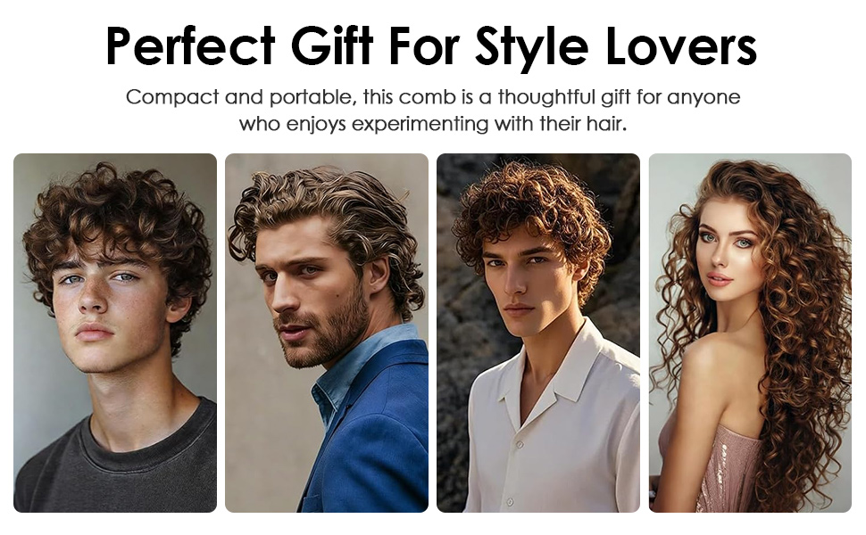 Texture Comb Set gift for style loves