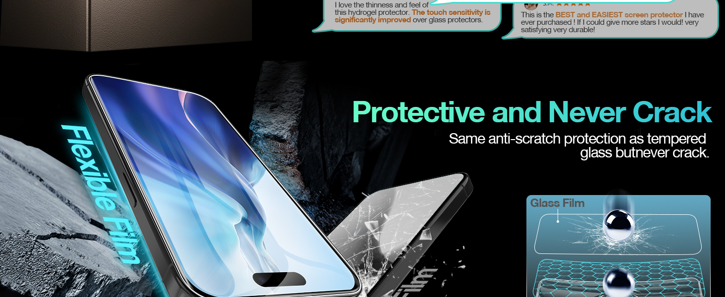 iphone 17 air hydrogel screen protector,iphone 17 air screen protector non glass,17 air screen film