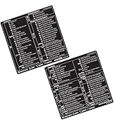 Afterplug Mac OS + Excel &amp; Word Keyboard Shortcuts Sticker, 100+ Shortcuts for 13-16 inch MacBook...