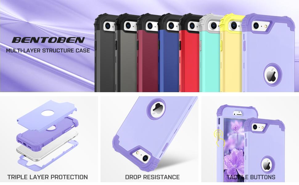 BENTOBEN iPhone SE 2022/2020 Phone Case