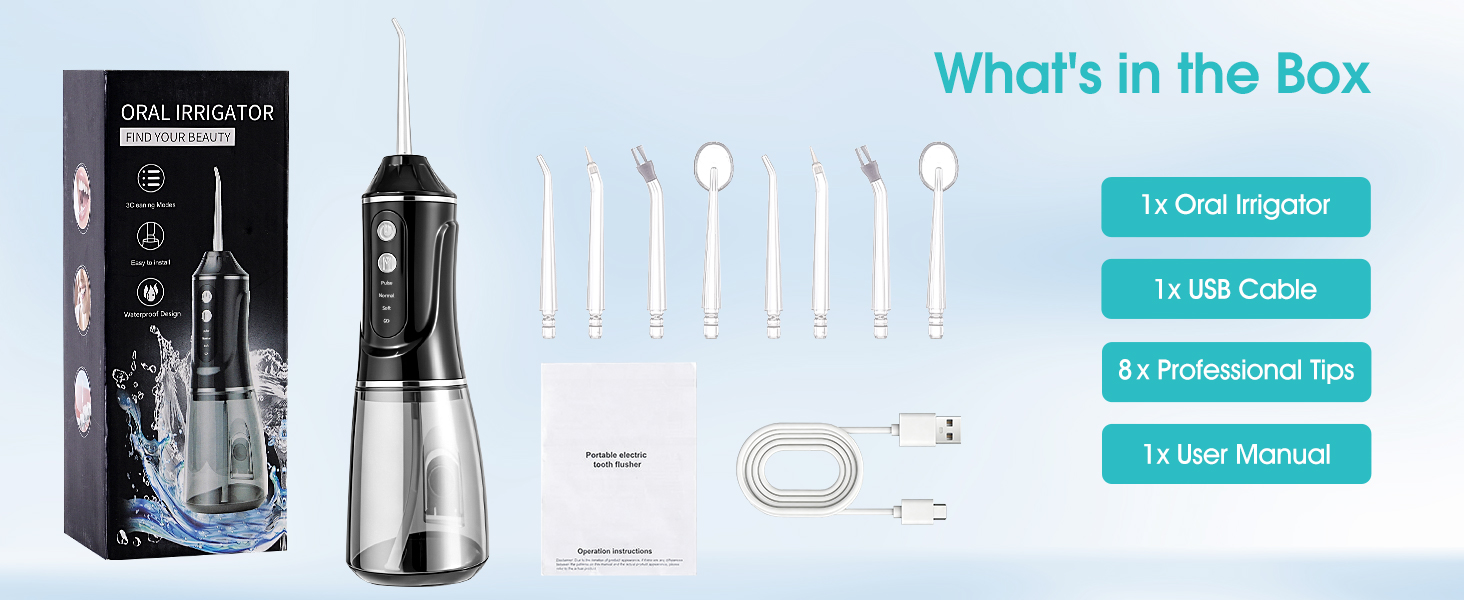 water flosser rechargeable