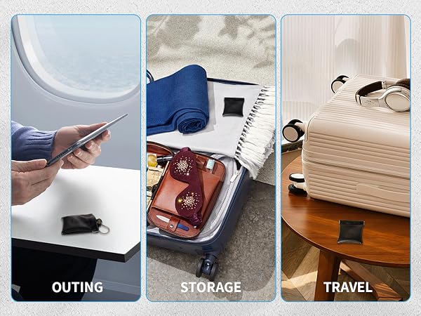 Leather Jewelry Travel Bag