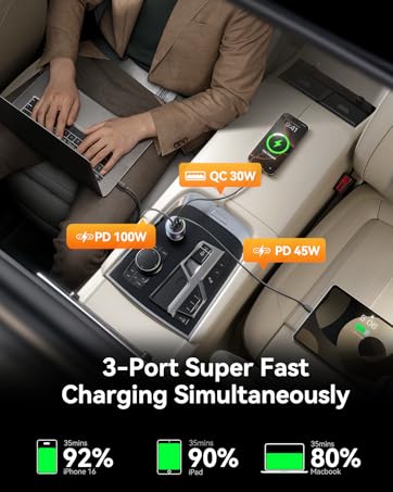 usb c car charger