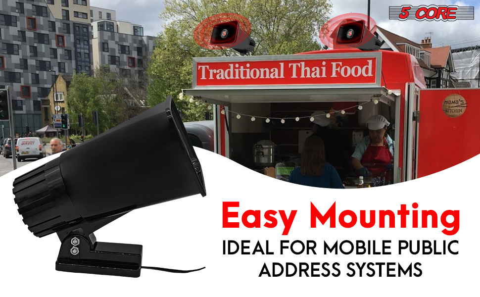 Indoor Outdoor PA Horn Speaker