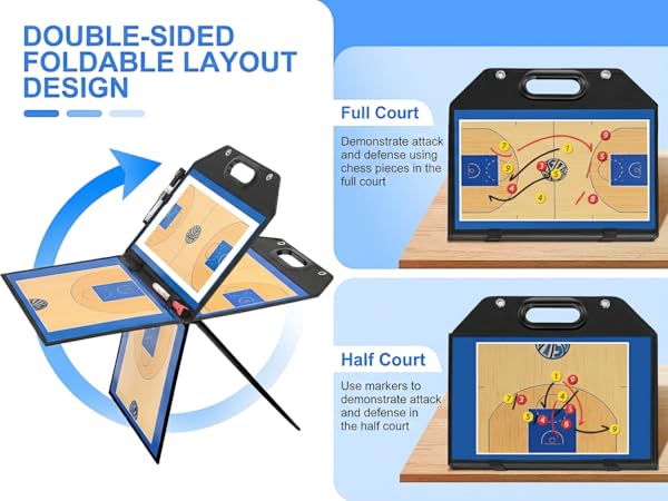 magnetic basketball coaching board