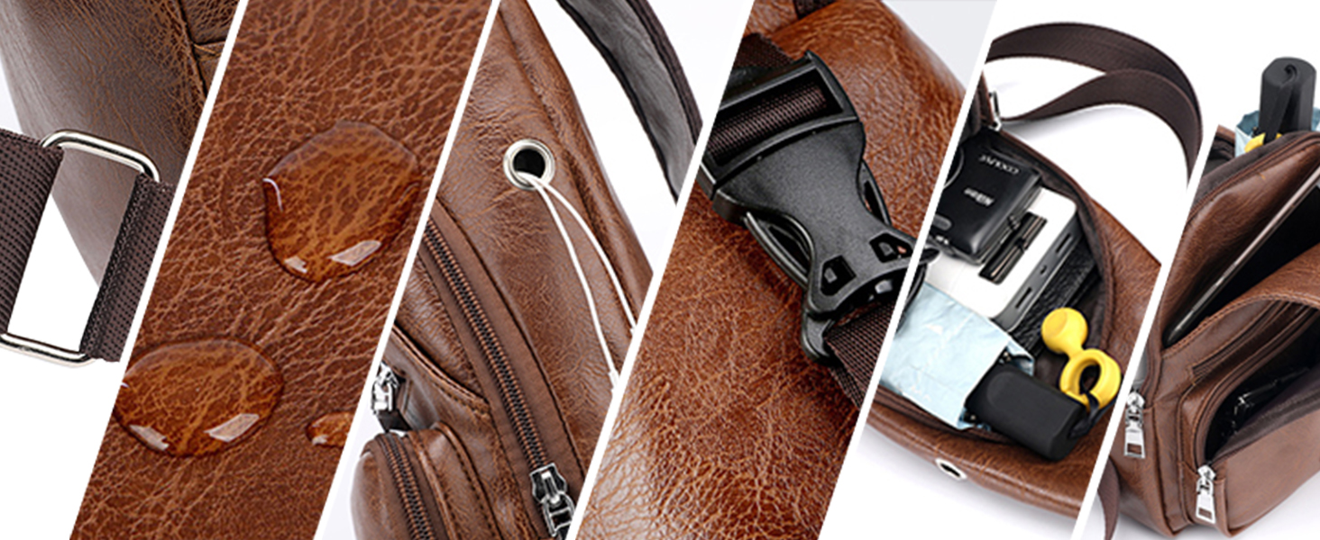 leather crossbody bag