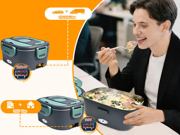self heating lunch box