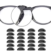 SMARTTOP Nose Pads for Glasses, 12 Pairs Stick On Silicone Anti-Slip Sunglasses Nose Pads for Pla...
