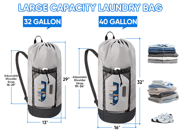 laundry backpack