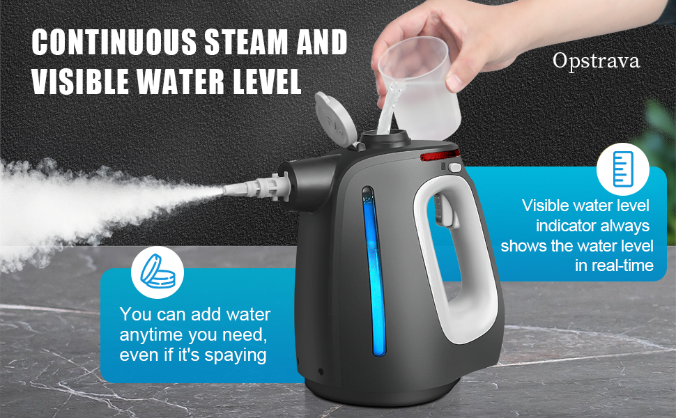 Add Water Anytime &amp;amp; Visible Water Level Indicator