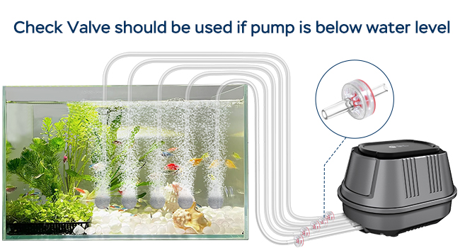 aquarium bubbler aquarium air pump quiet