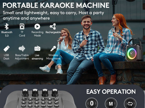 Portable Karaoke Machine