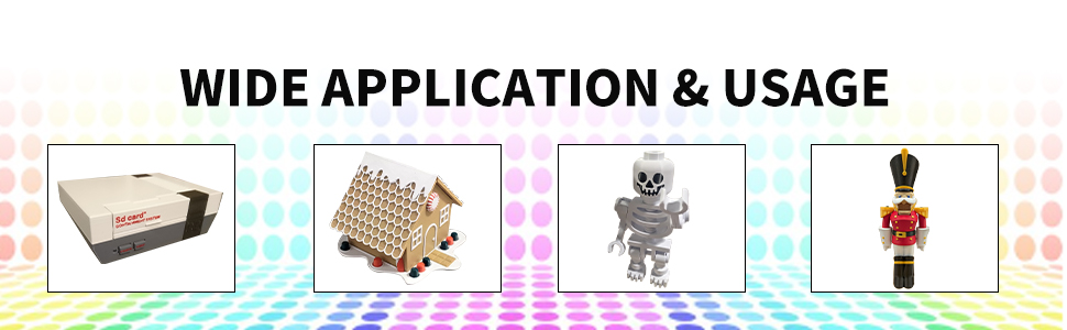 PLA+ Filament can can be widely used for different types of 3d printing,3d printer, art and design